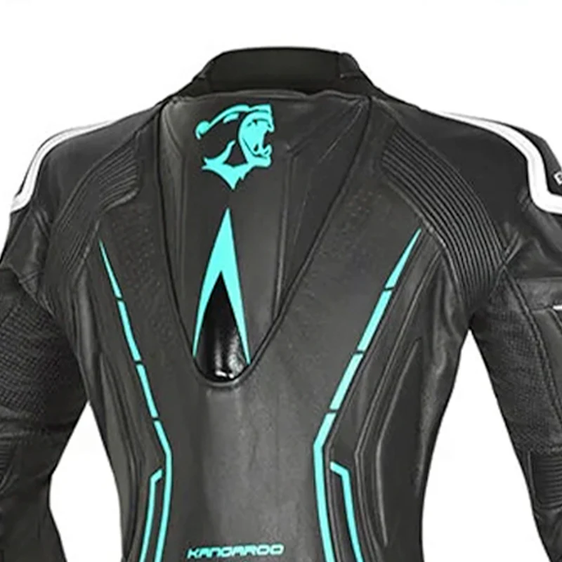 BELA ROCKET MIX KANGAROO 1 PC MONO DE MOTO MUJER BLANCO NEGRO AZUL