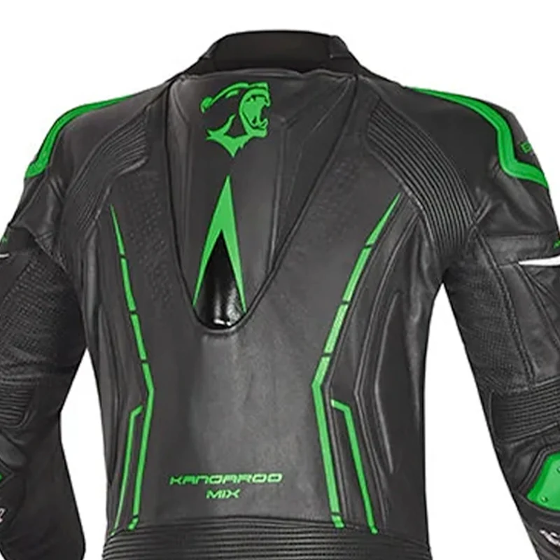 BELA ROCKET MIX KANGROO 1 PC MONO DE MOTO HOMBRE NEGRO VERDE