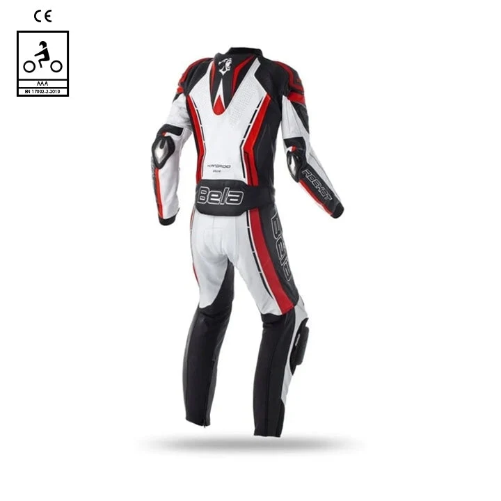 BELA ROCKET MIX KANGROO 1 PC MONO DE MOTO HOMBRE NEGRO BLANCO ROJO