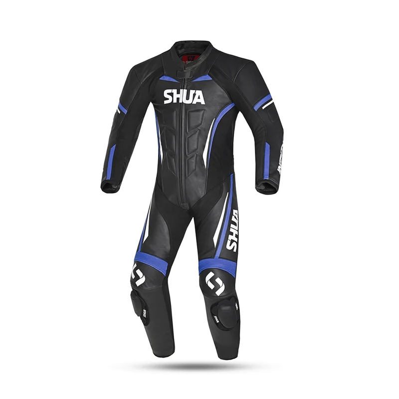 SHUA INFINITY 1 PC MONO DE MOTO HOMBRE NEGRO AZUL