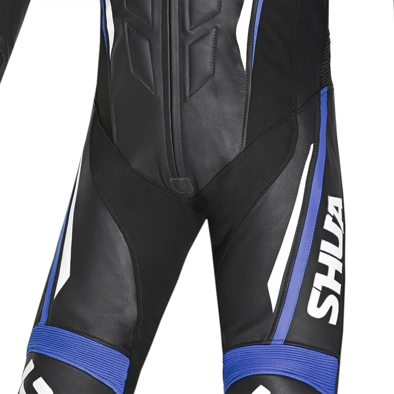 SHUA INFINITY 1 PC MONO DE MOTO HOMBRE NEGRO AZUL