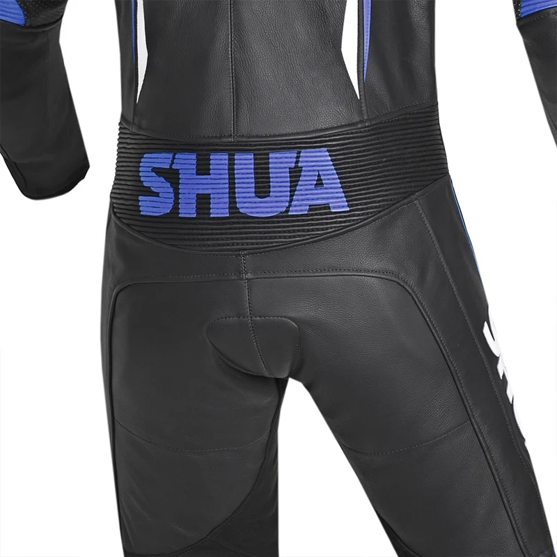 SHUA INFINITY 1 PC MONO DE MOTO HOMBRE NEGRO AZUL