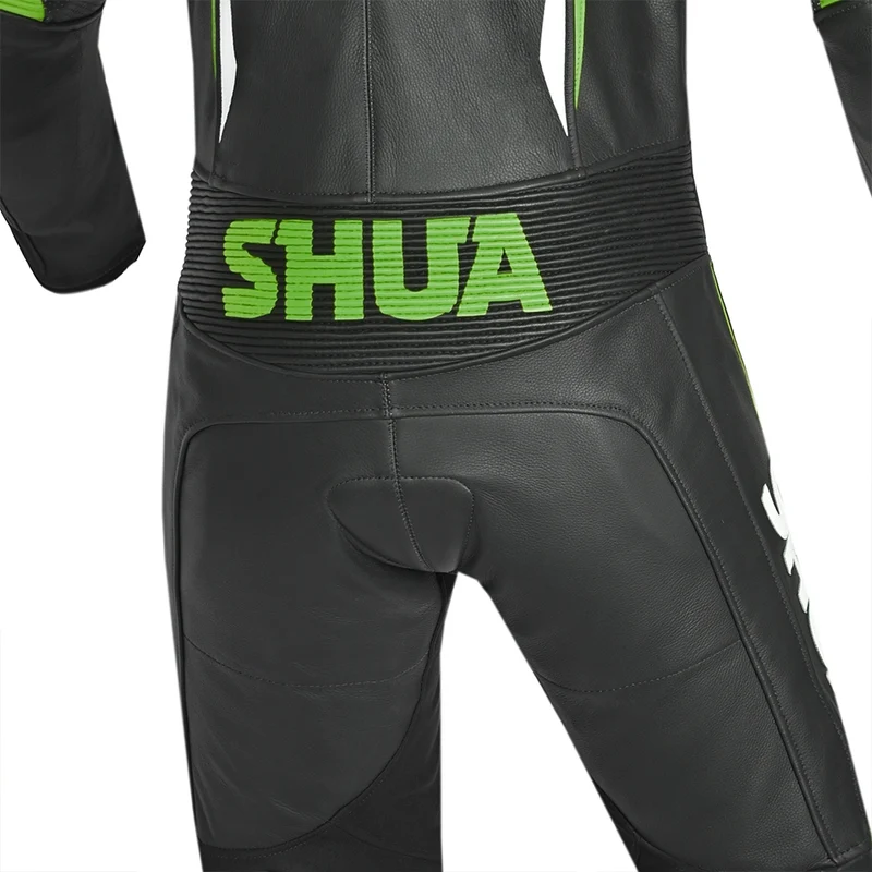 SHUA INFINITY 1 PC MONO DE MOTO HOMBRE NEGRO VERDE