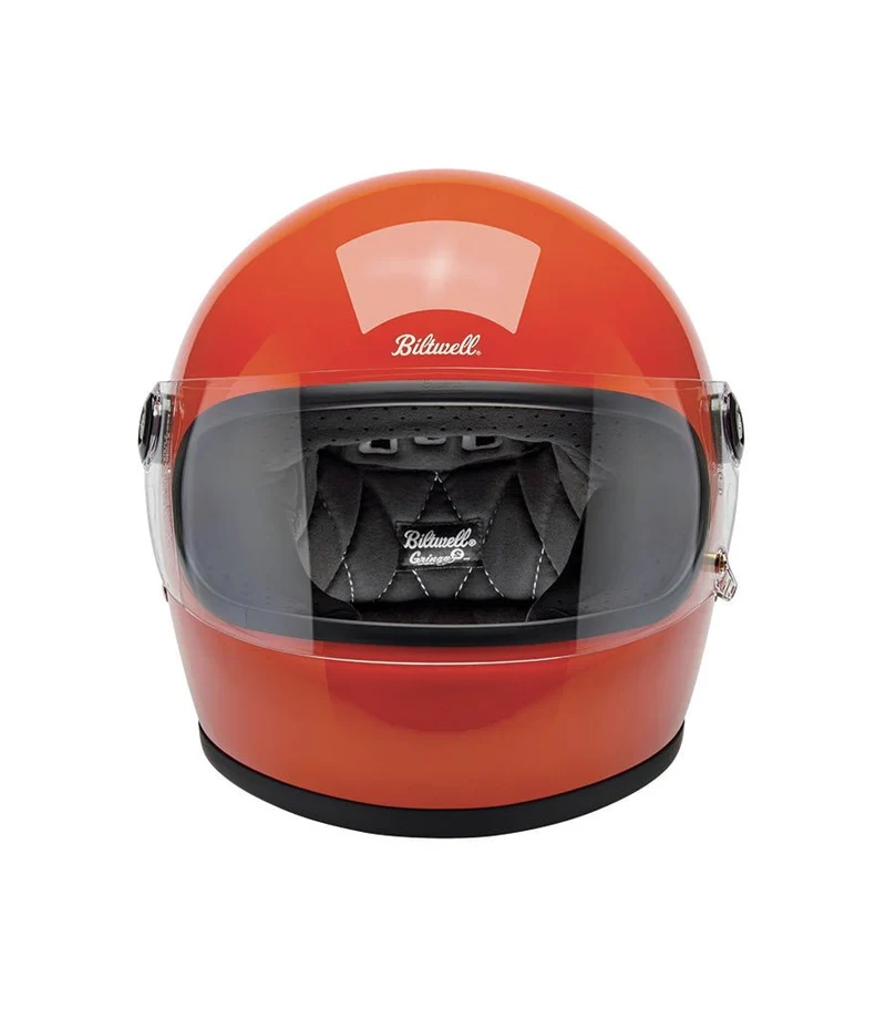 Casco Biltwell Gringo S Gloss Hazard Orange