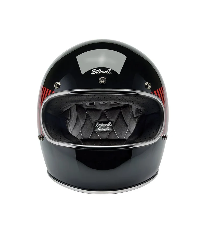 Casco Biltwell Gringo Raceflow RWB Nero