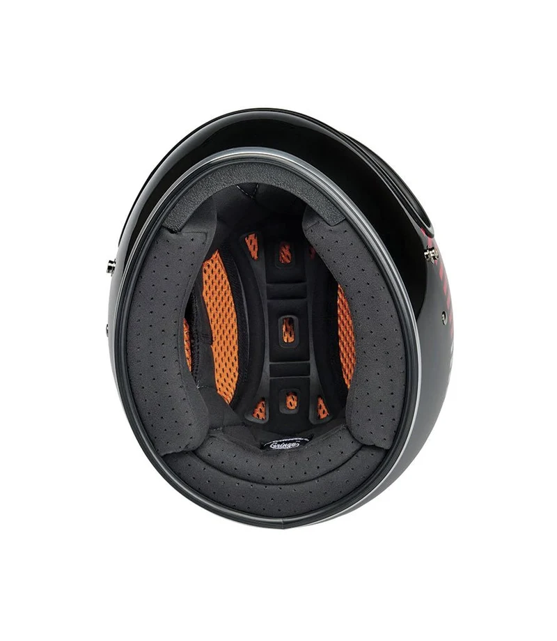 Casco Biltwell Gringo Raceflow RWB Nero