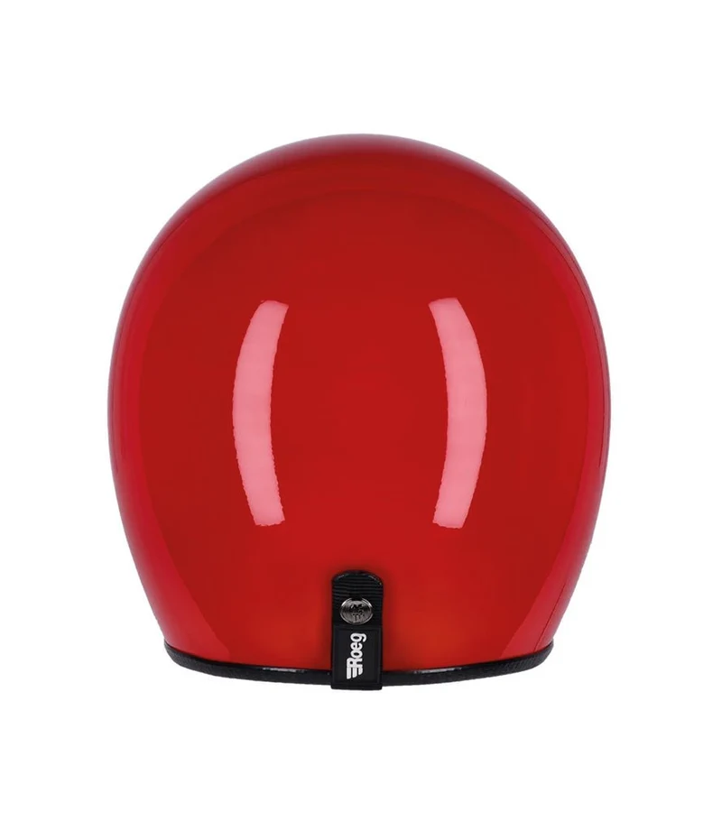 Casco Jet Vintage Flaming Red Roeg