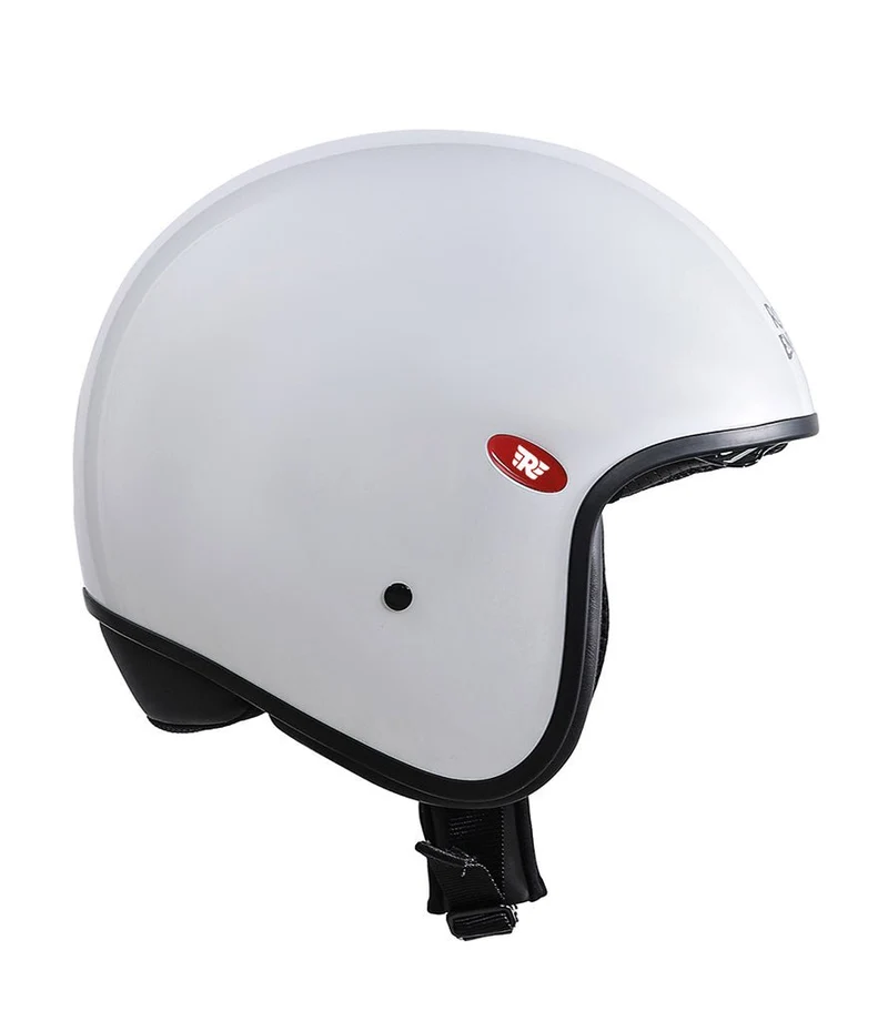 Casco Demi Jett Royal Enfield Aviator Bianco