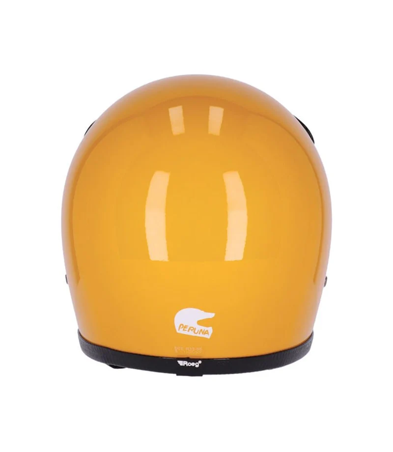 Casco Integrale Enduro Vintage Peruna 2.0 Giallo