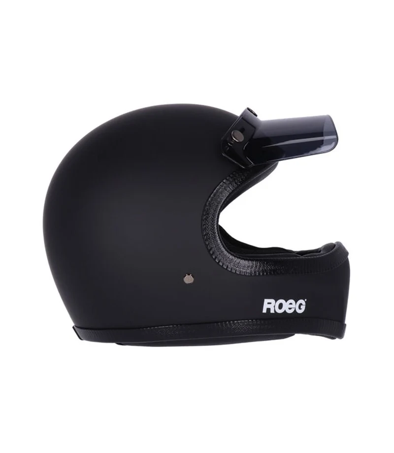 Casco Integrale Enduro Vintage Peruna 2.0 Nero