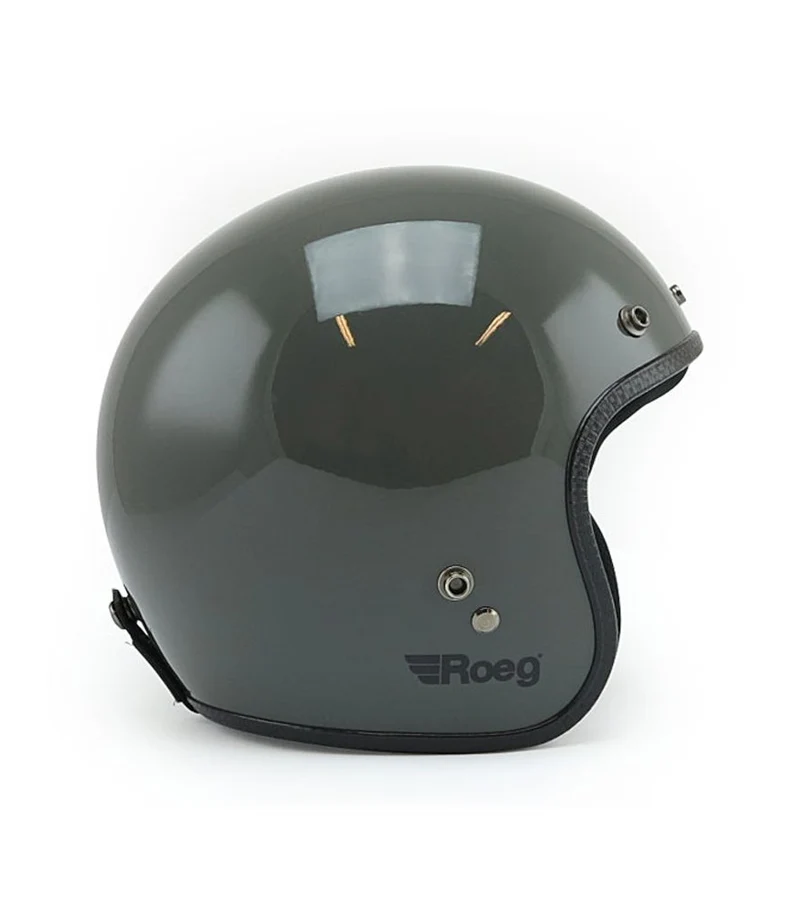 Casco JETT Grigio Lucido - Roeg