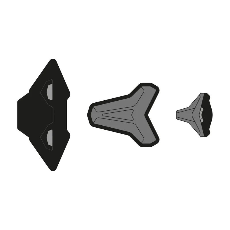 KIT 3 PRESE D'ARIA - CASCO FASTFLIP