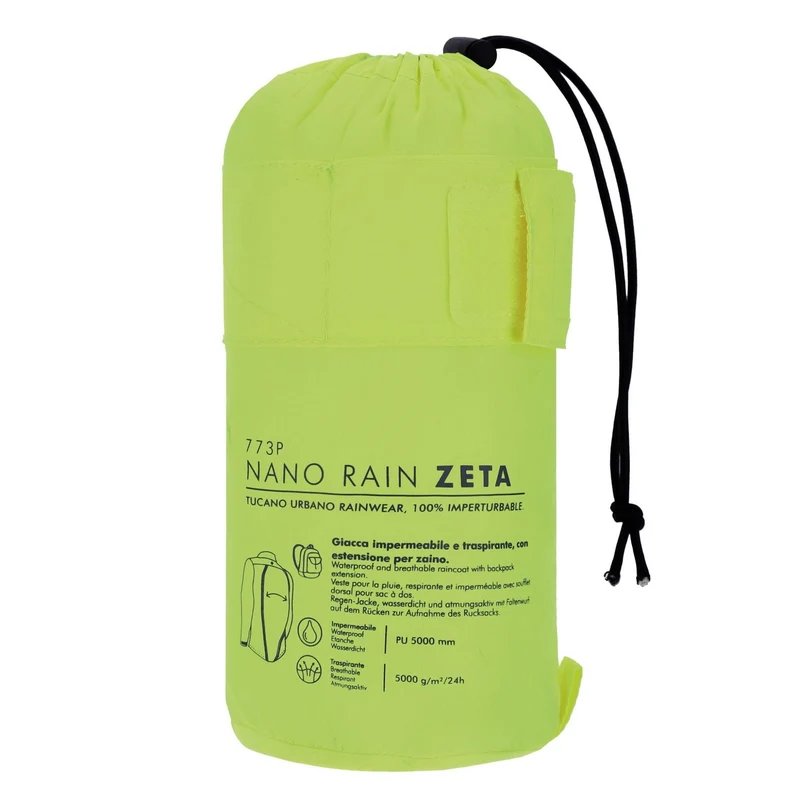 Giacca antipioggia NANO RAIN ZETA HYDROSCUD®
