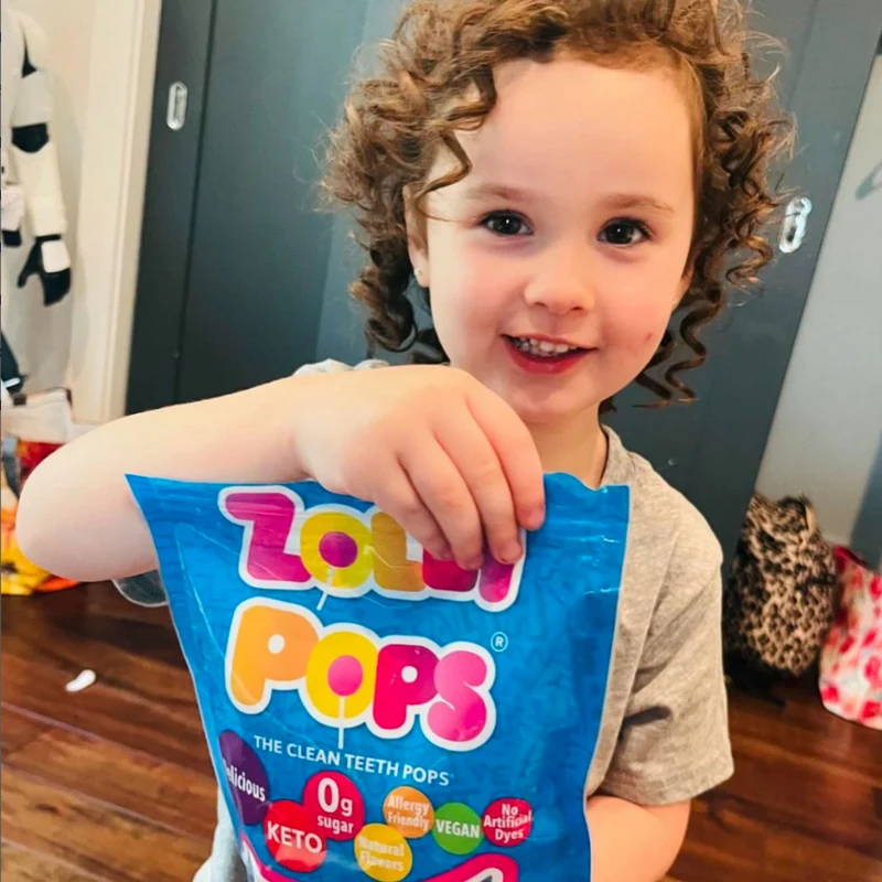 Zollipops Sugar-Free Lollipops – Tooth-Friendly Candy with Xylitol, Assorted Fruit, 1lb Bag