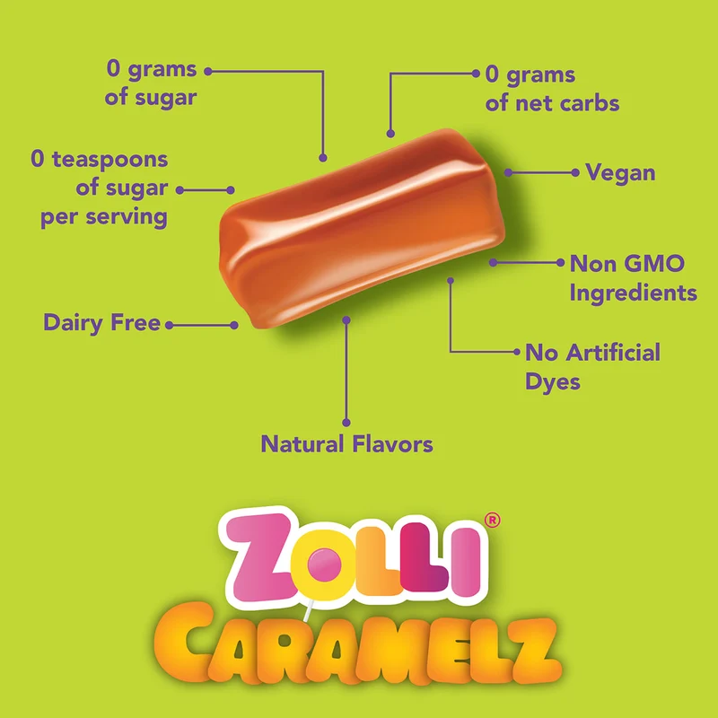 Zolli Sugar Free Caramels Flavor Duos