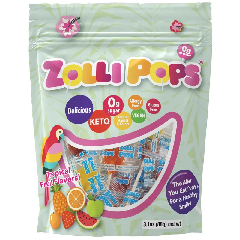 Zolli Candy Bundle - Mom's Secret Stash, Sugar-Free Tooth Friendly Candy Moms Really Want, 8 Items