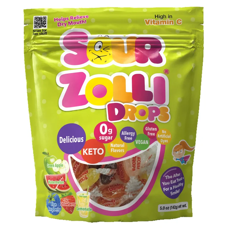 Zolli Candy Bundle - Mom's Secret Stash, Sugar-Free Tooth Friendly Candy Moms Really Want, 8 Items