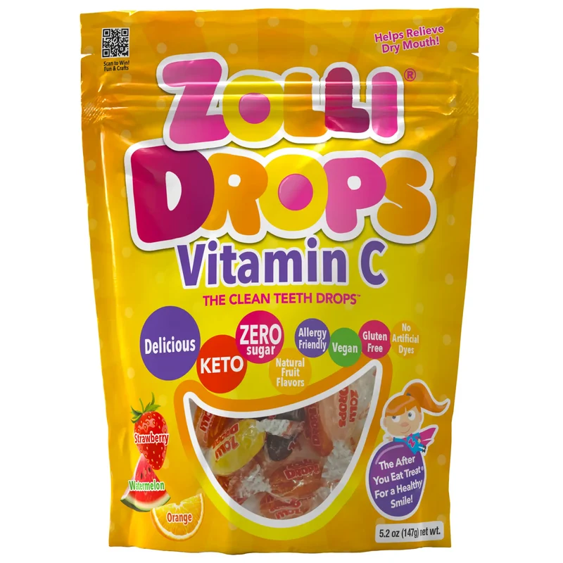 Zollipops Sugar Free Winter Wellness Treat Bundle - Vitamin C & Elderberry