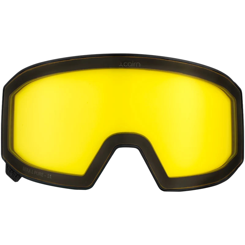 BERA L PURE OTG LENS CLX1 MAT BLACK - YELLOW