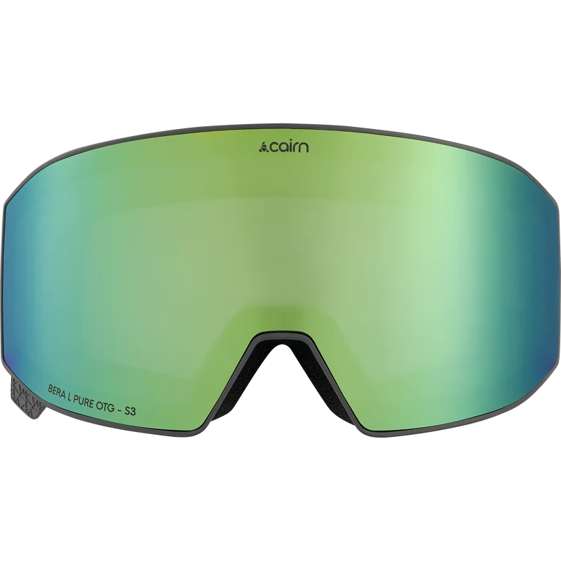 BERA L PURE OTG LENS CLX3 MAT COAL - PASTEL GREEN