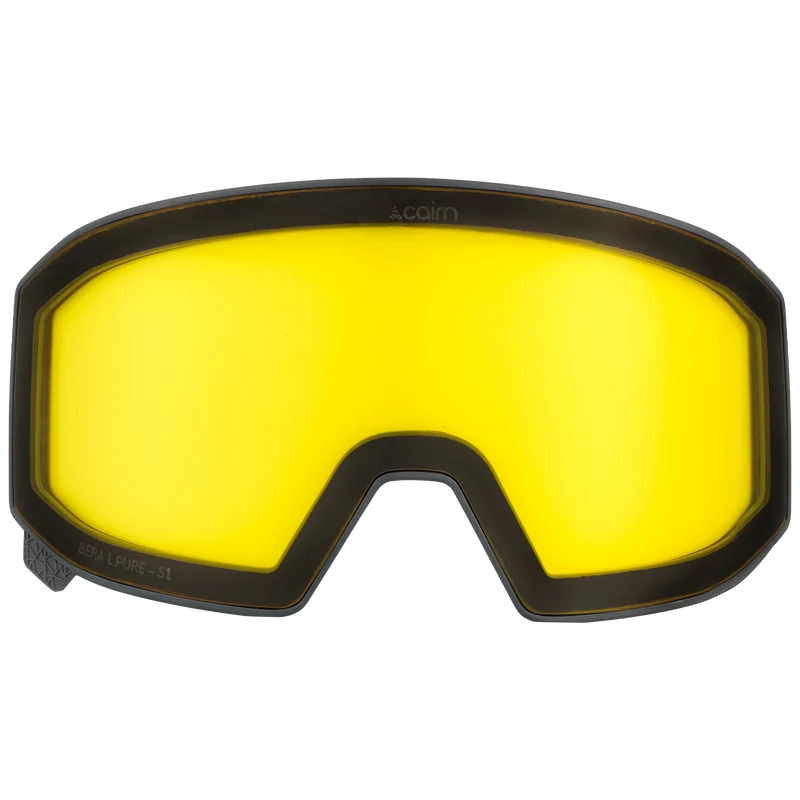 BERA L PURE OTG LENS CLX1 MAT COAL - YELLOW