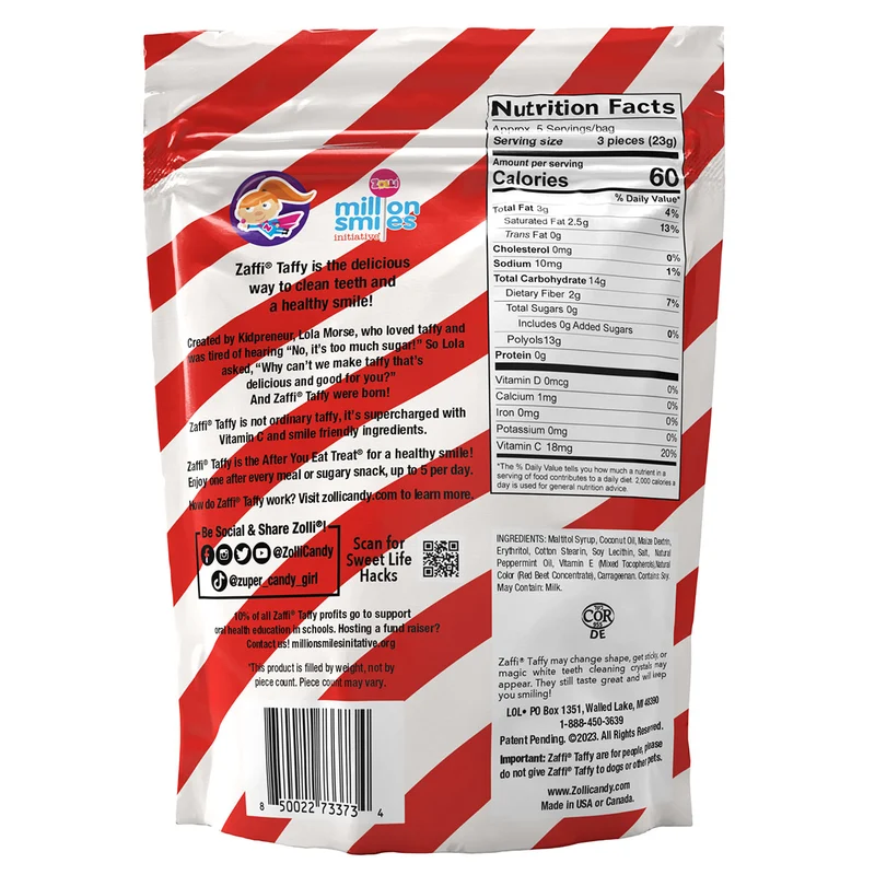 Zolli Zaffi Sugar Free Taffy Flavor Bundle