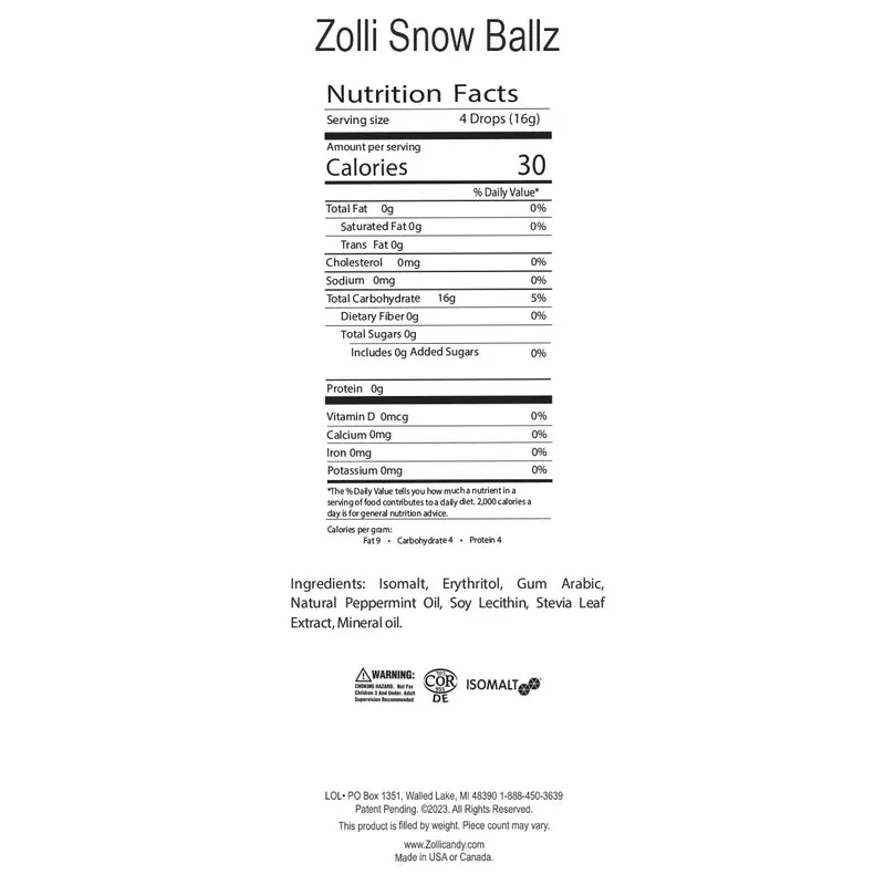 Zolli Sugar Free Hard Candy Bundle