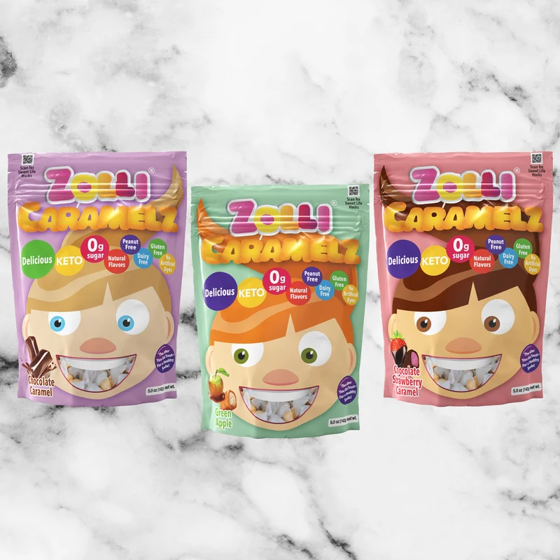 Zolli Sugar Free Caramels Flavor Duos