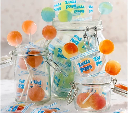 Zolli Sugar Free Fruit-Swirl Lollipops