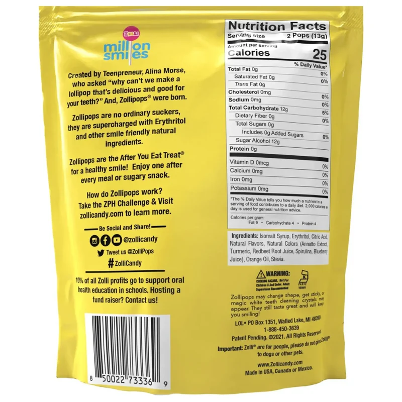 Zolli® Candy Sugar Free Keto Candy 5 Pack Bundle