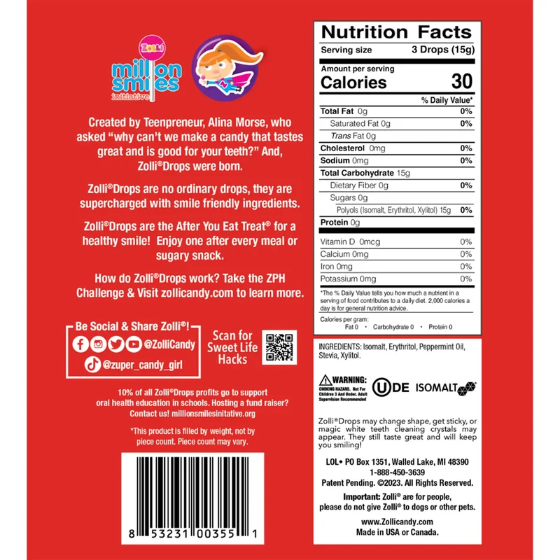 Zolli® Candy Sugar Free Keto Candy 5 Pack Bundle