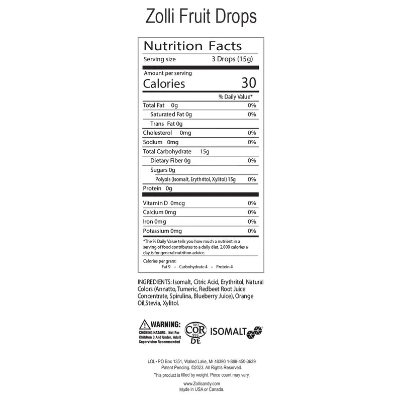 Zolli Drops Sugar Free Super Savings Bundle