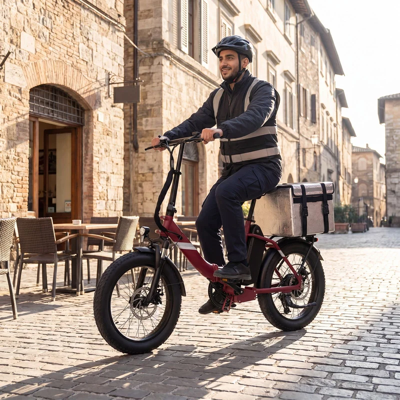Touroll S3 Folding Fat Tire Electric Bike