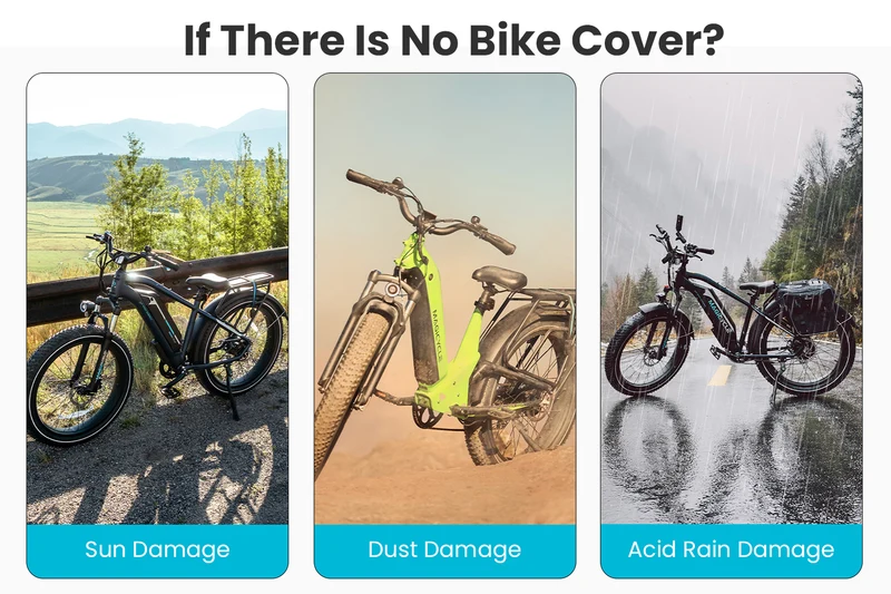 Ebike Cover 210D Outdoor Waterproof