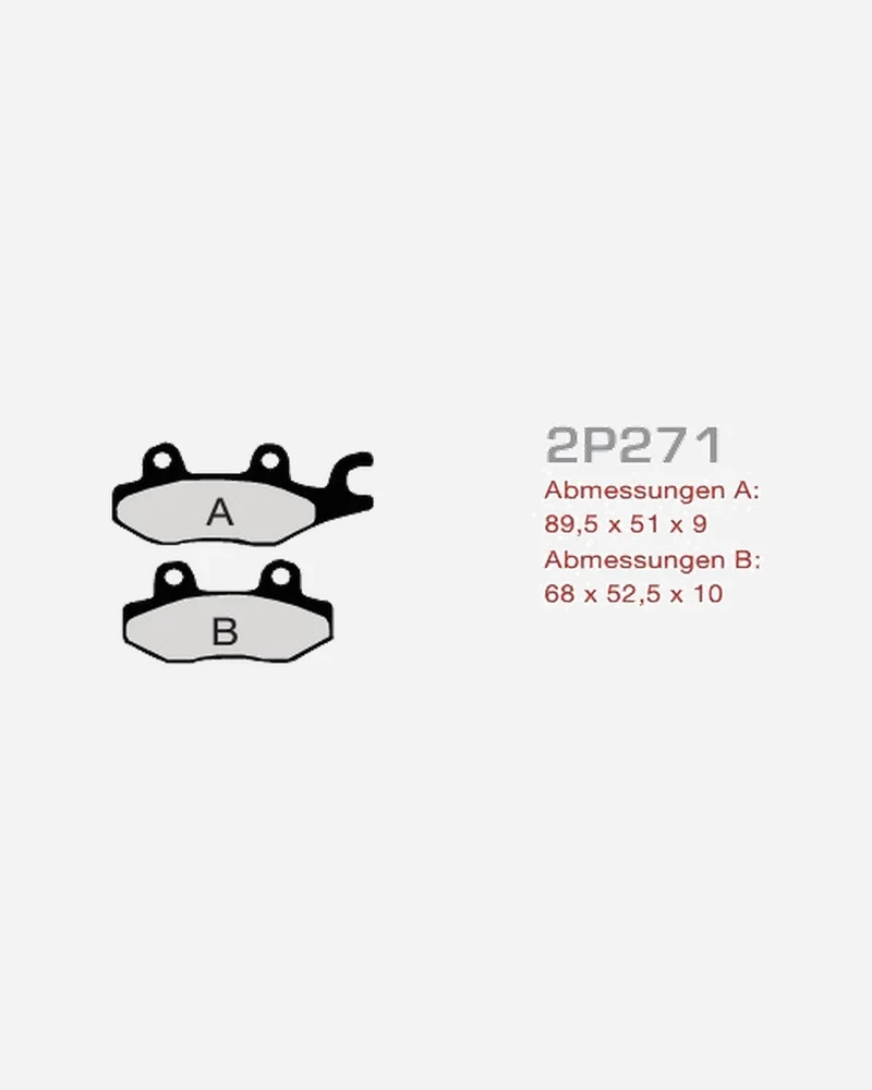 Plaquettes Nissin 2P-271NS