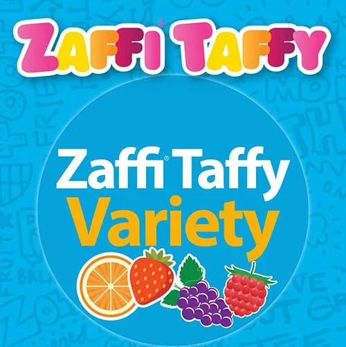 Zaffi Taffy Sugar-Free Chewy Candy – Bulk Tooth-Friendly Candy