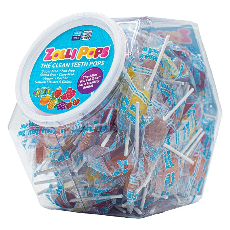 Zolli Candy Special Sugar Free Lollipops, Taffy, & Drops Bundle