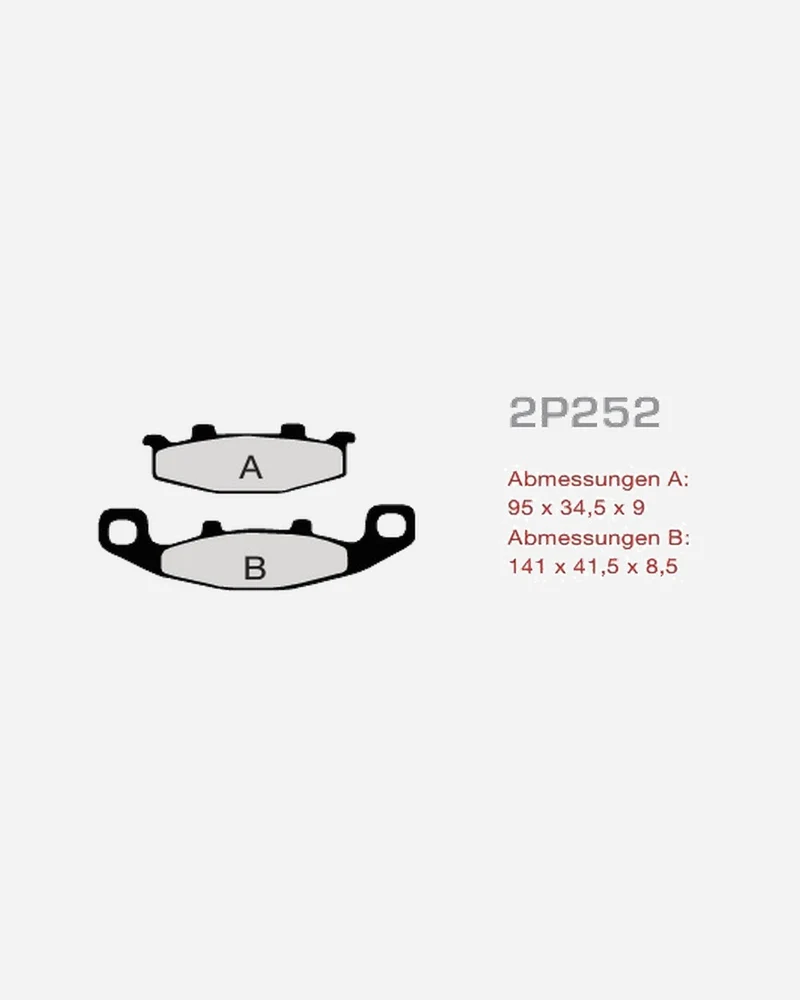 Plaquettes Nissin 2P-252