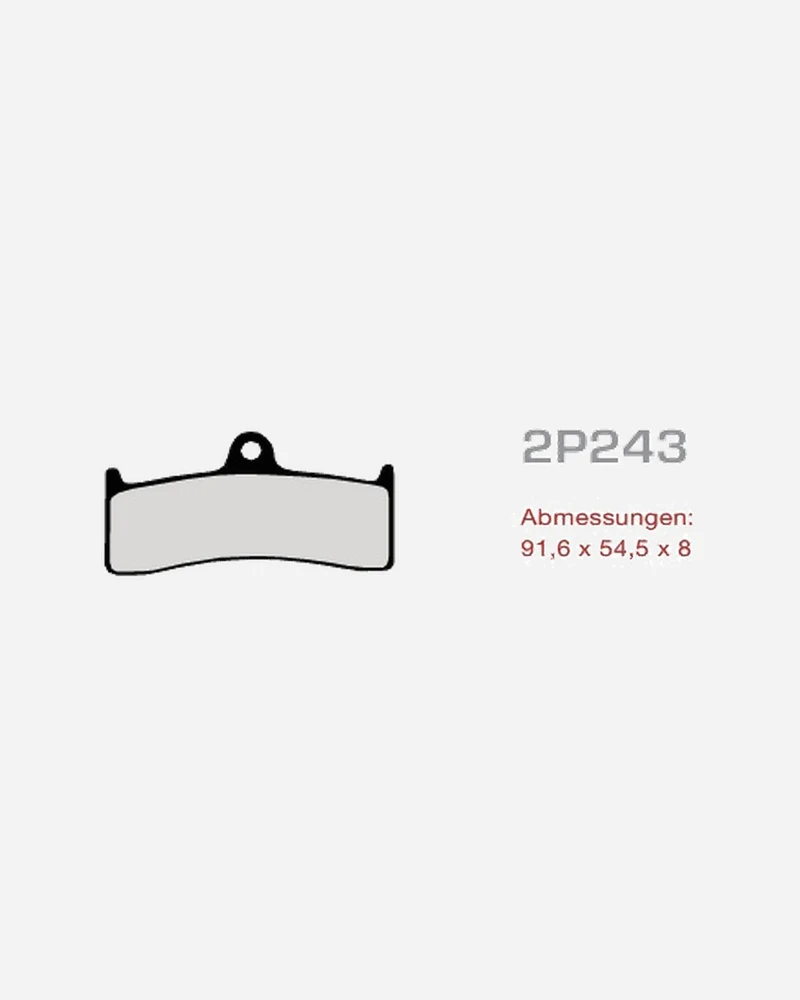 Plaquettes Nissin 2P-243ST