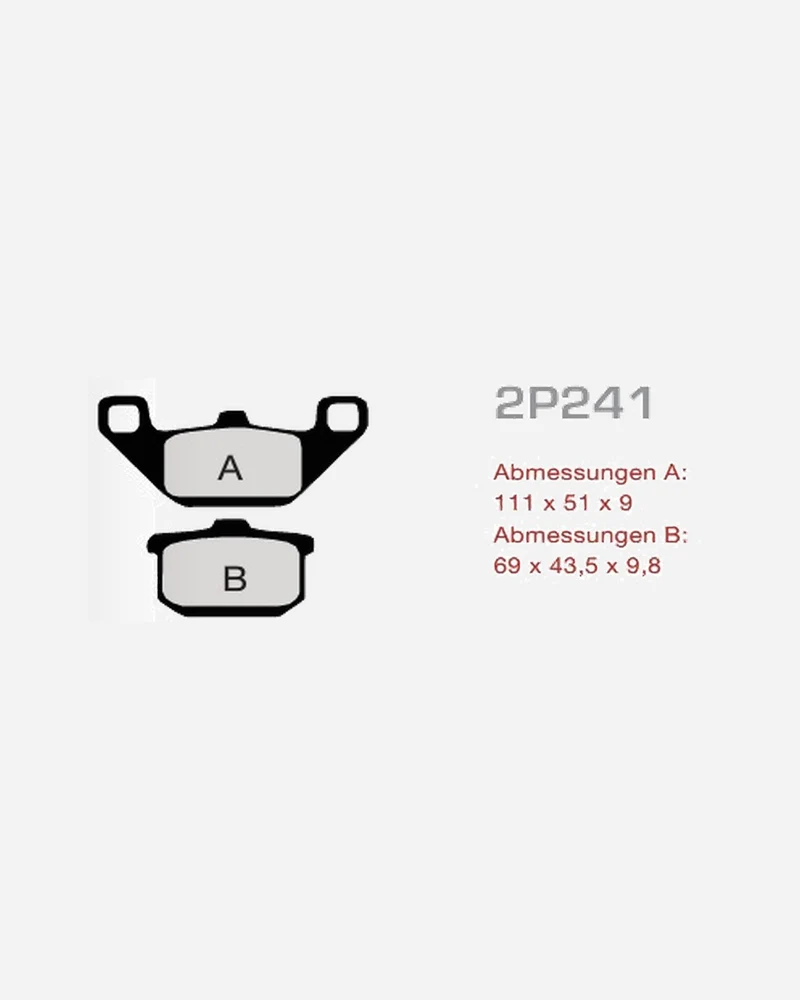 Plaquettes Nissin 2P-241