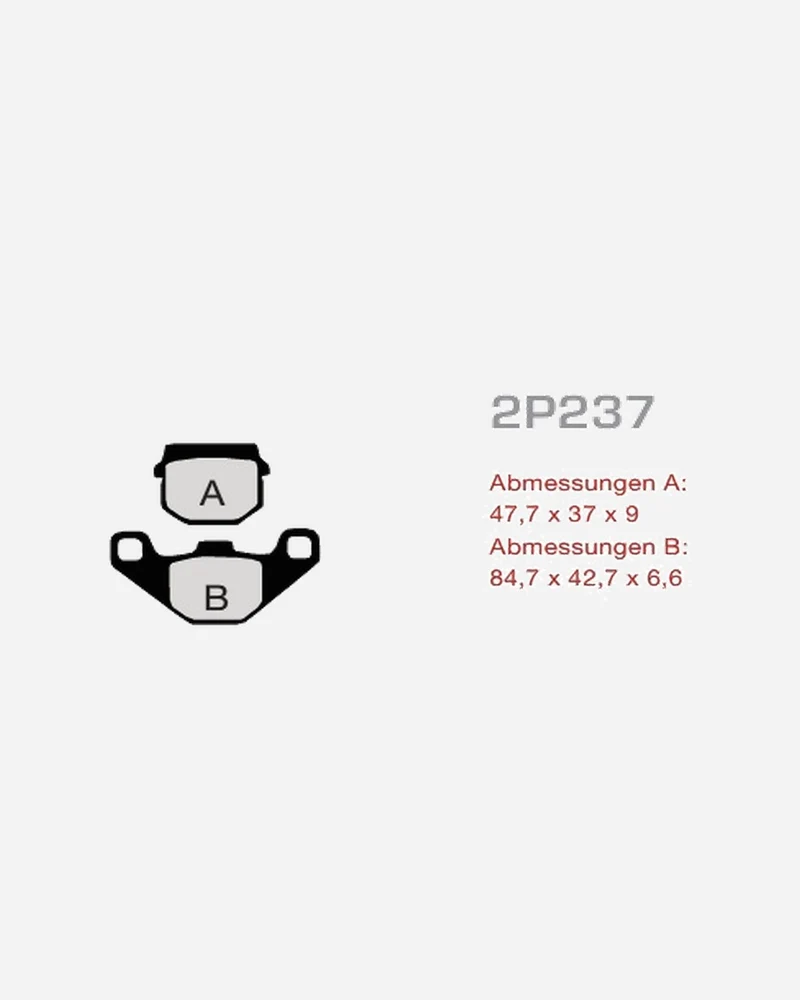 Plaquettes Nissin 2P-237NS