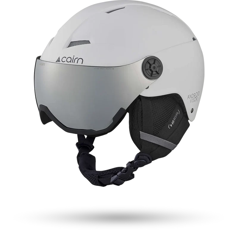 ANDROID VISOR MAT WHITE GRAY