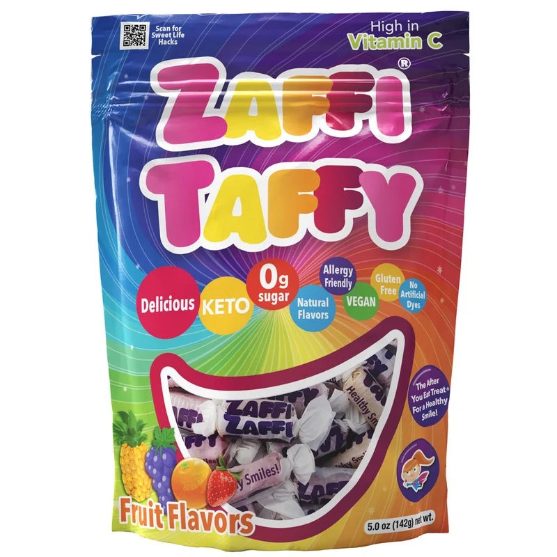 Zollipops & Zaffi Taffy Sugar Free Lollipop and Taffy Bundle