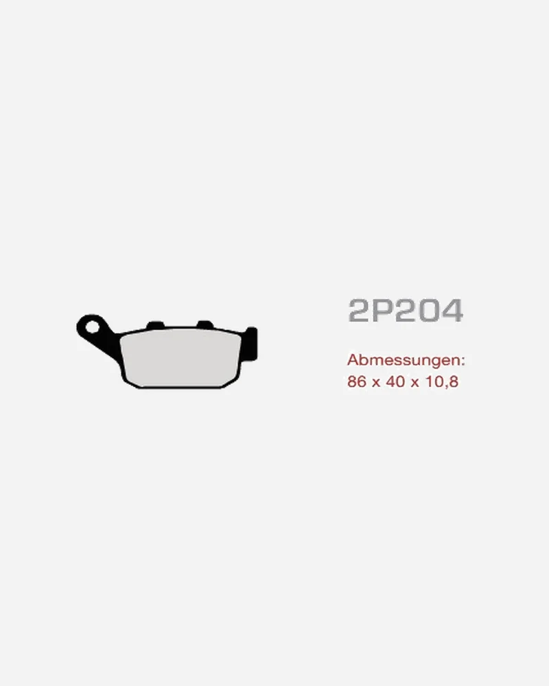 Plaquettes Nissin 2P-204RS