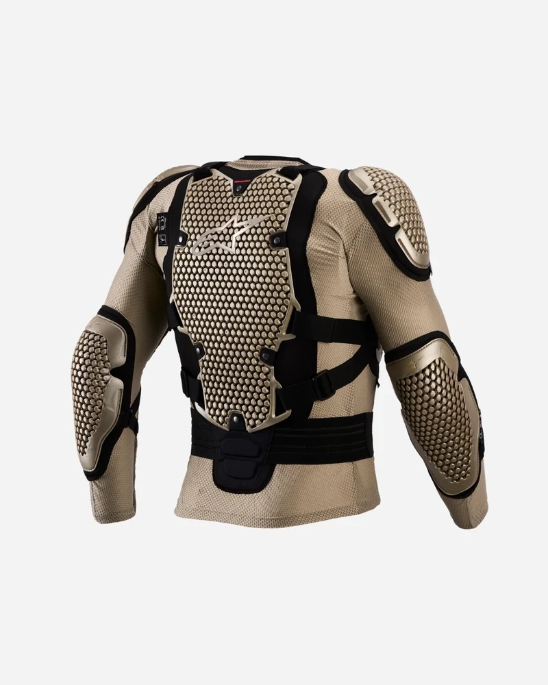 Veste de protection Alpinestars Bionic Action V3 - Aluminium/Noir/Rouge fluo