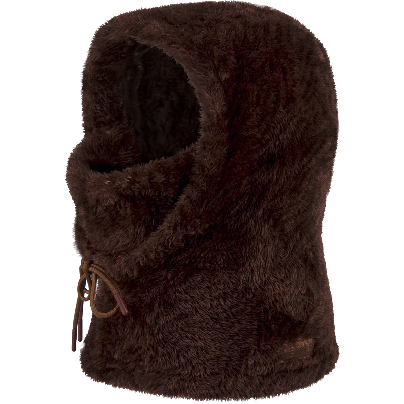 PLUSH BALACLAVA CHOCOLATE ZEBRA