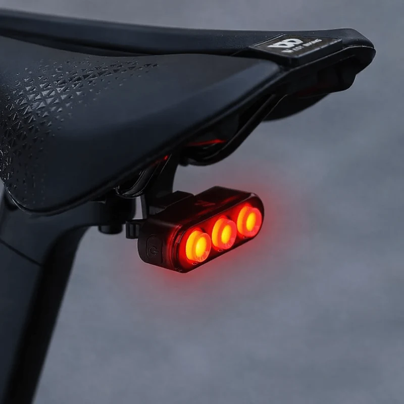 RideTorch™ | Feu arriere velo avec détection automatique et visibilité renforcée