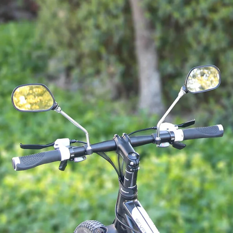 ClearView™ | Retroviseur velo avec visibilité arrière instantanée et fixation stable (rétroviseurs gauche et droit)
