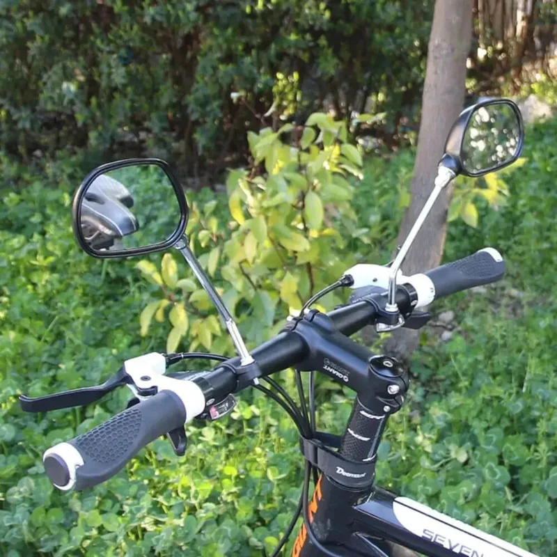 ClearView™ | Retroviseur velo avec visibilité arrière instantanée et fixation stable (rétroviseurs gauche et droit)
