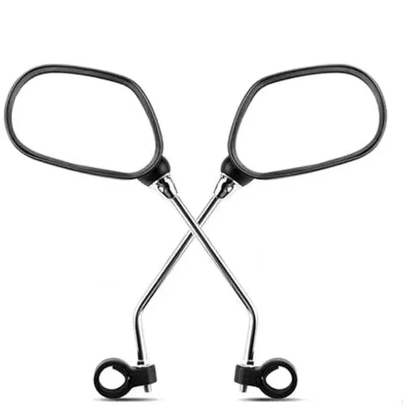 ClearView™ | Retroviseur velo avec visibilité arrière instantanée et fixation stable (rétroviseurs gauche et droit)